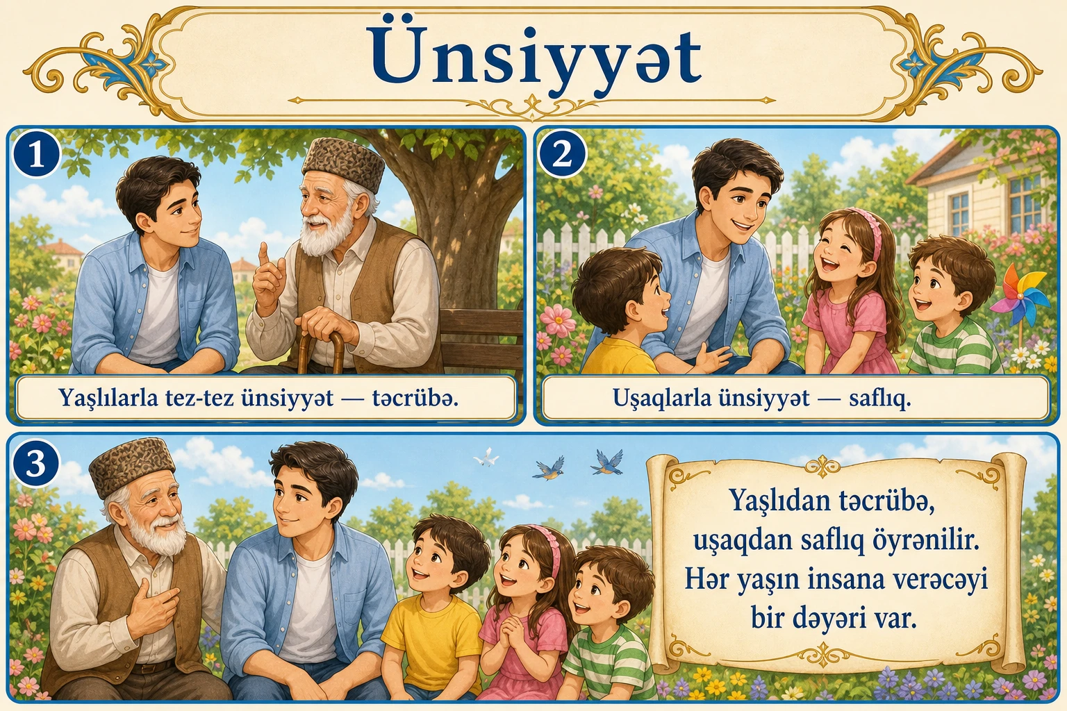 Ünsiyyət illüstrasiyası