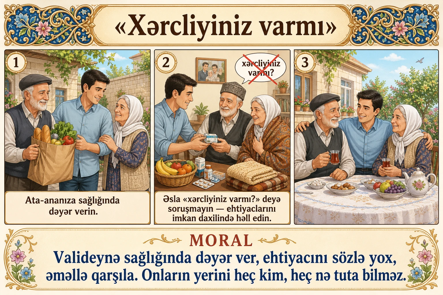 Xərcliyiniz varmı illüstrasiyası