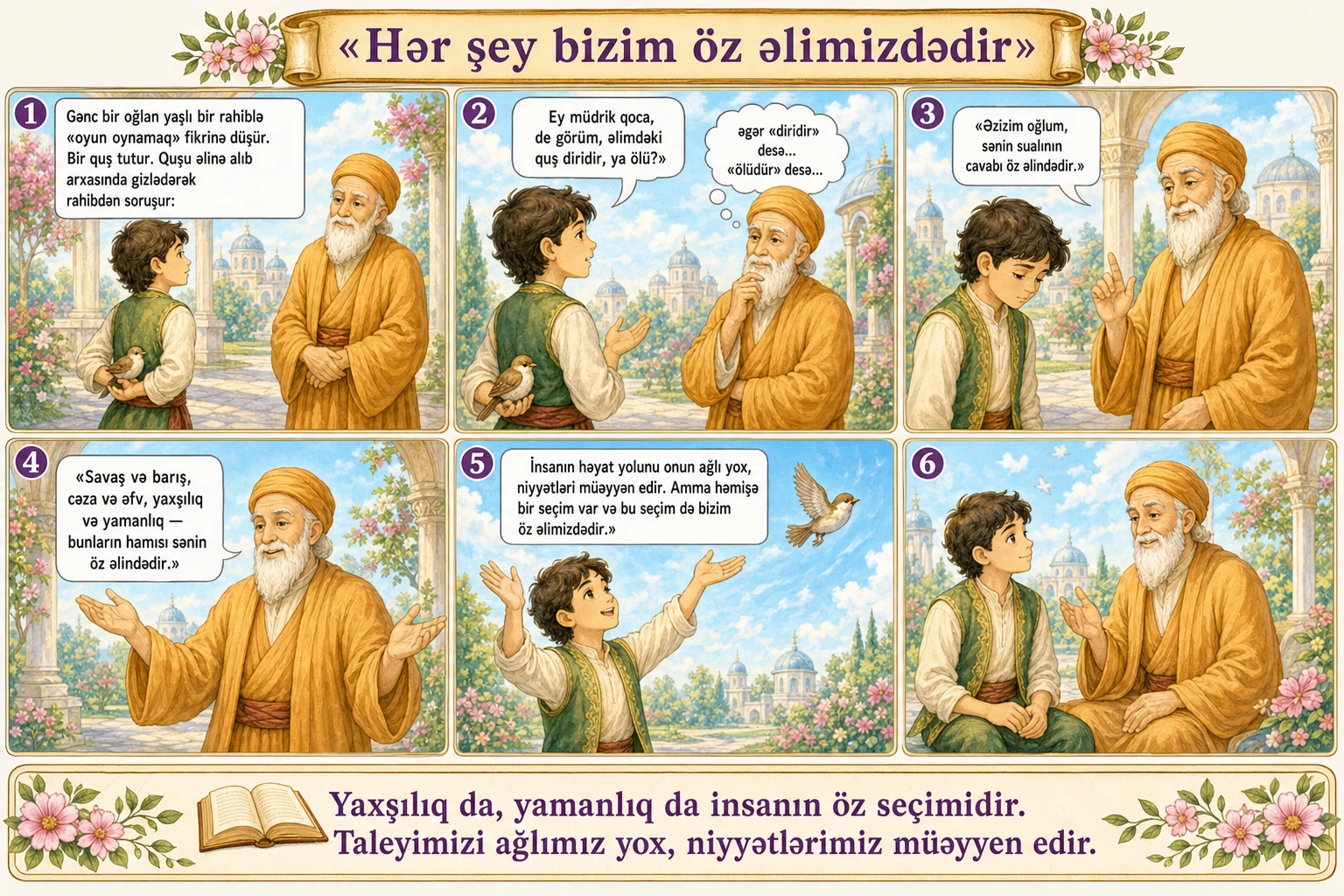 Hər şey bizim öz əlimizdədir illüstrasiyası