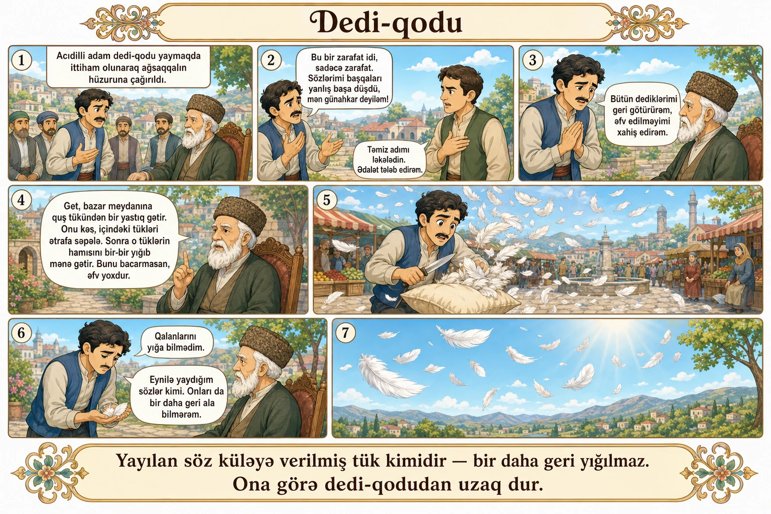 Dedi-qodu illüstrasiyası
