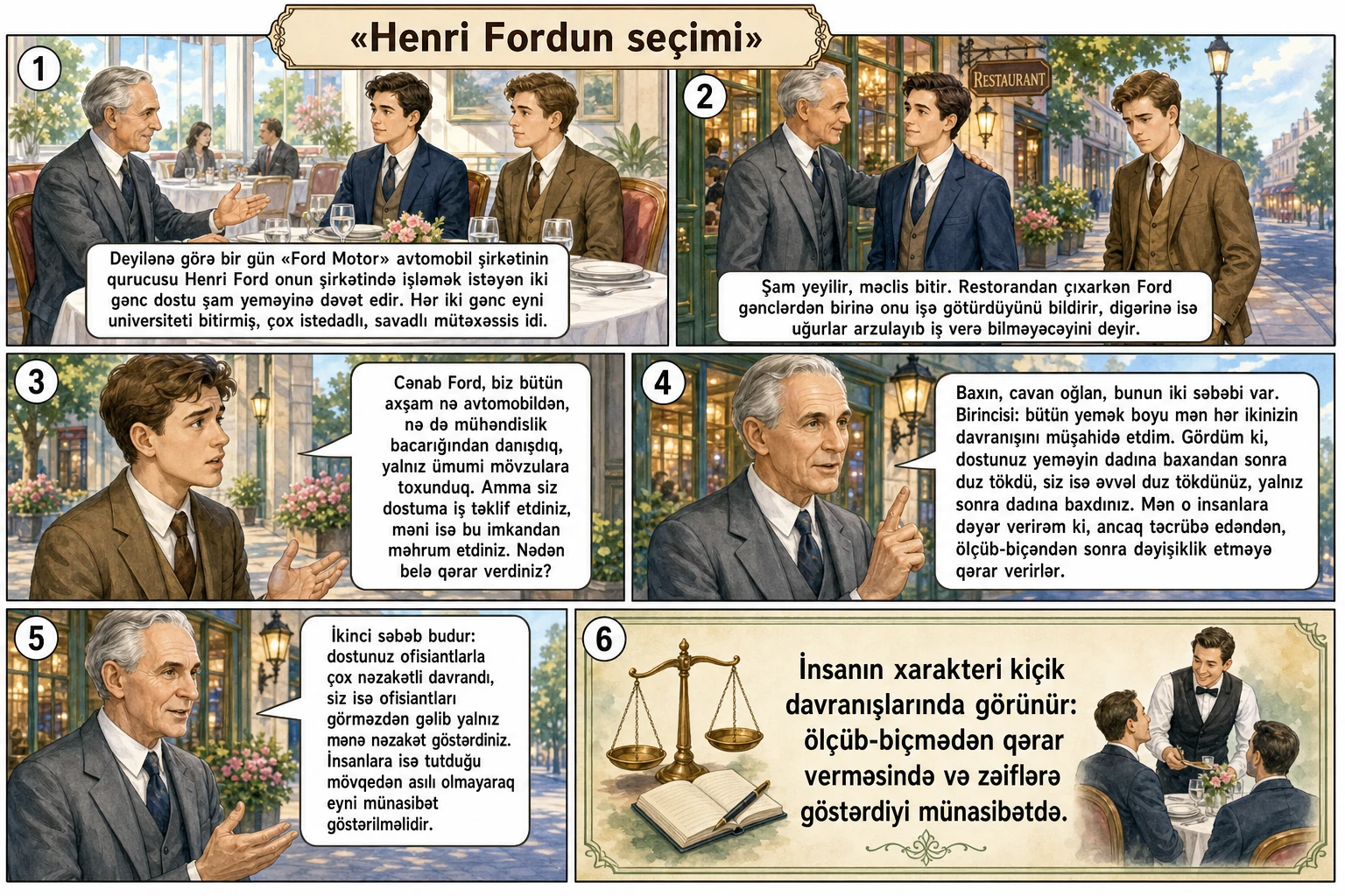 Henri Fordun seçimi illüstrasiyası