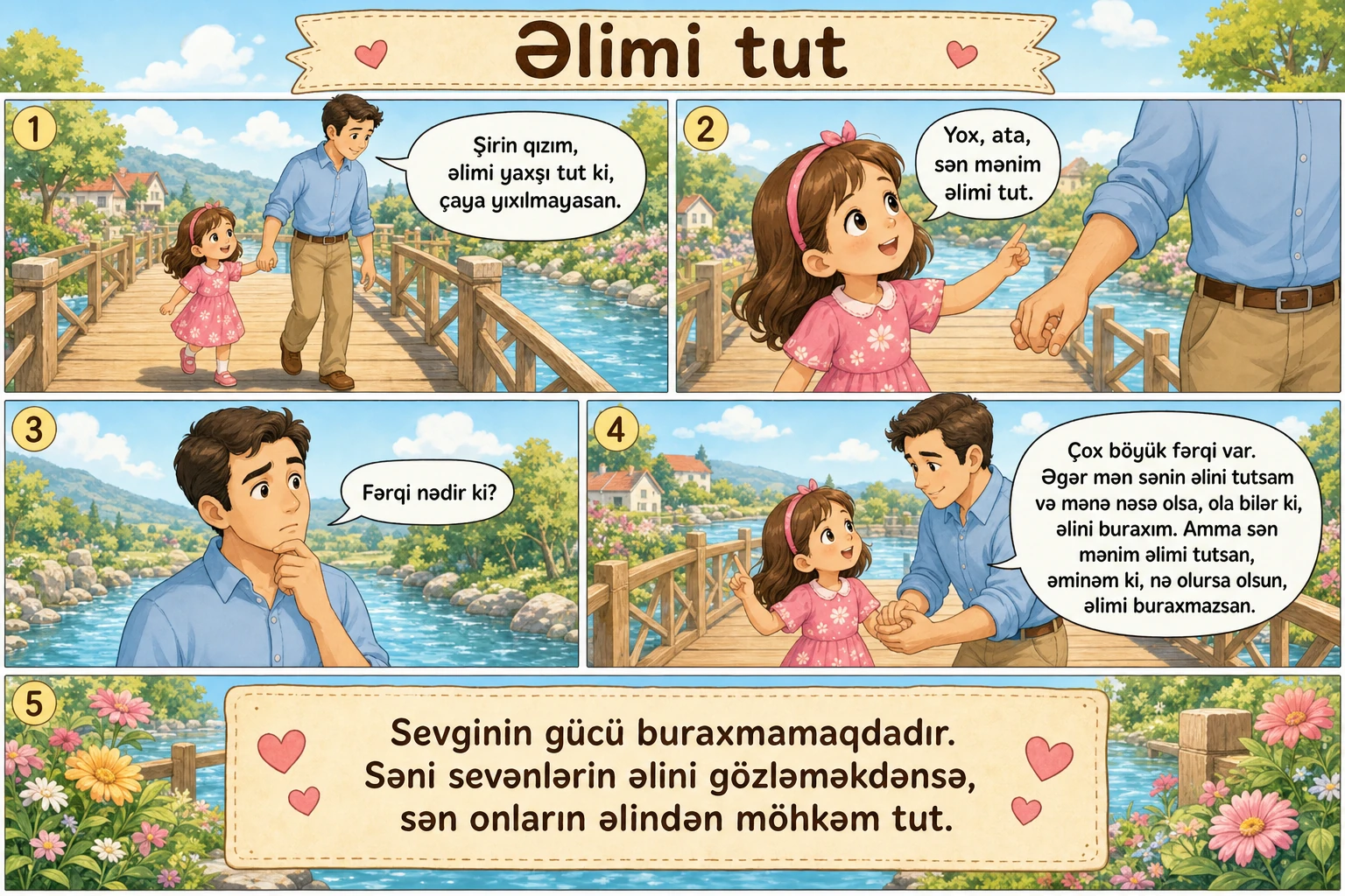 Əlimi tut illüstrasiyası