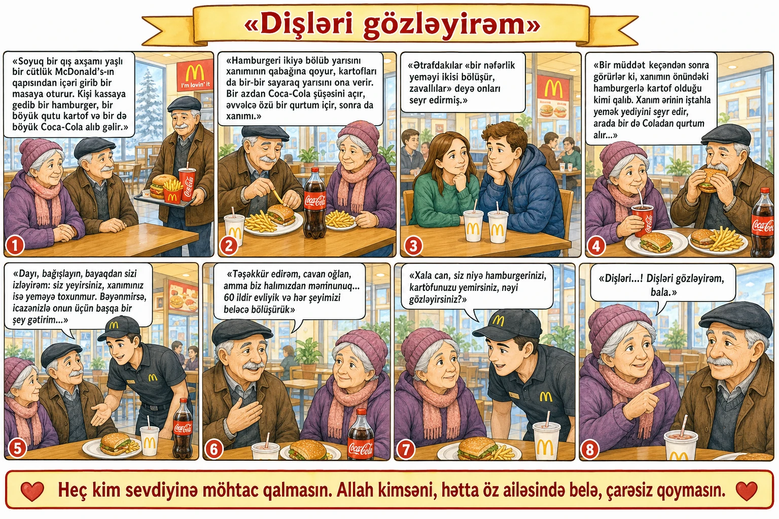 Dişləri gözləyirəm illüstrasiyası