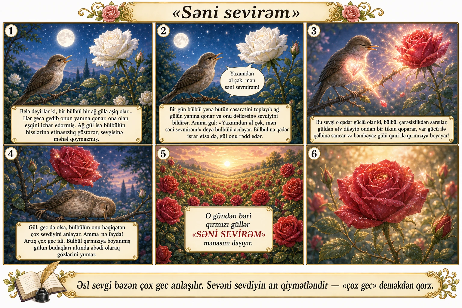 Səni sevirəm illüstrasiyası