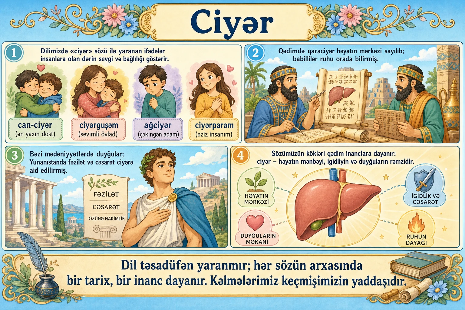 Ciyər illüstrasiyası