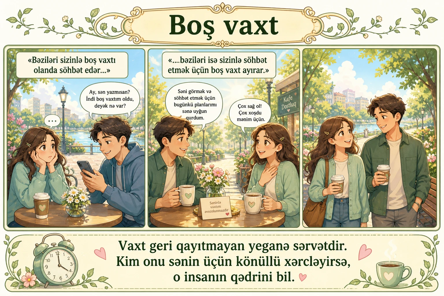 Boş vaxt illüstrasiyası