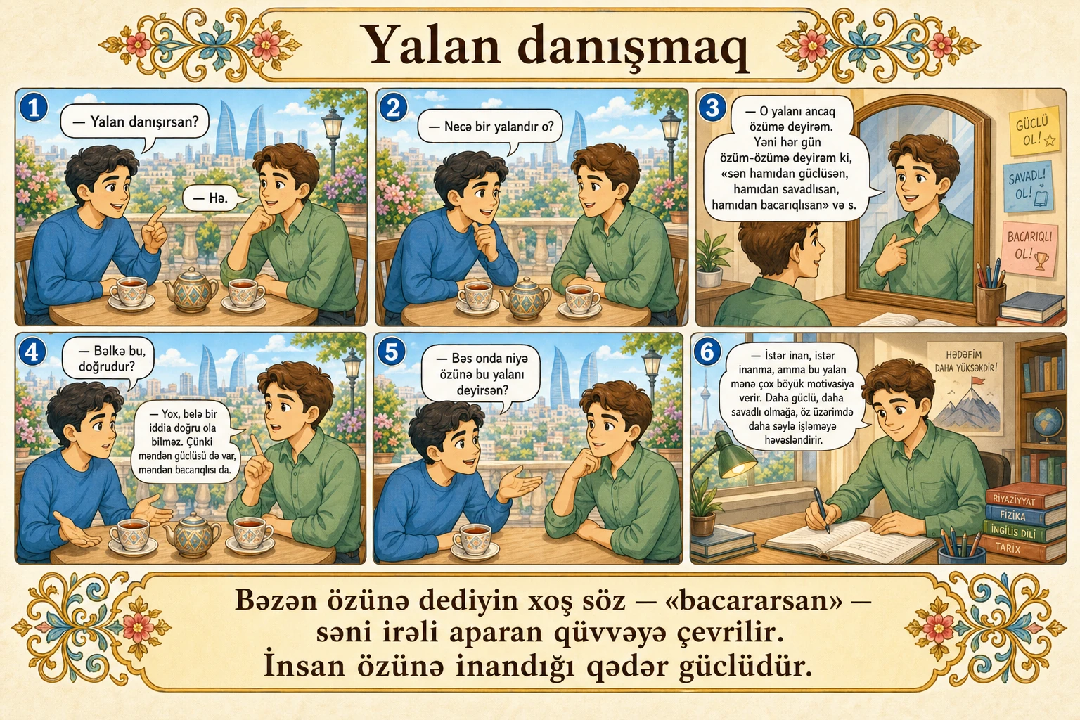 Yalan danışmaq illüstrasiyası