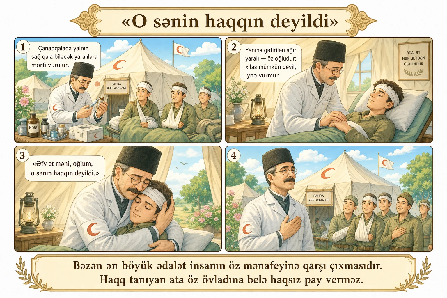 O sənin haqqın deyildi illüstrasiyası