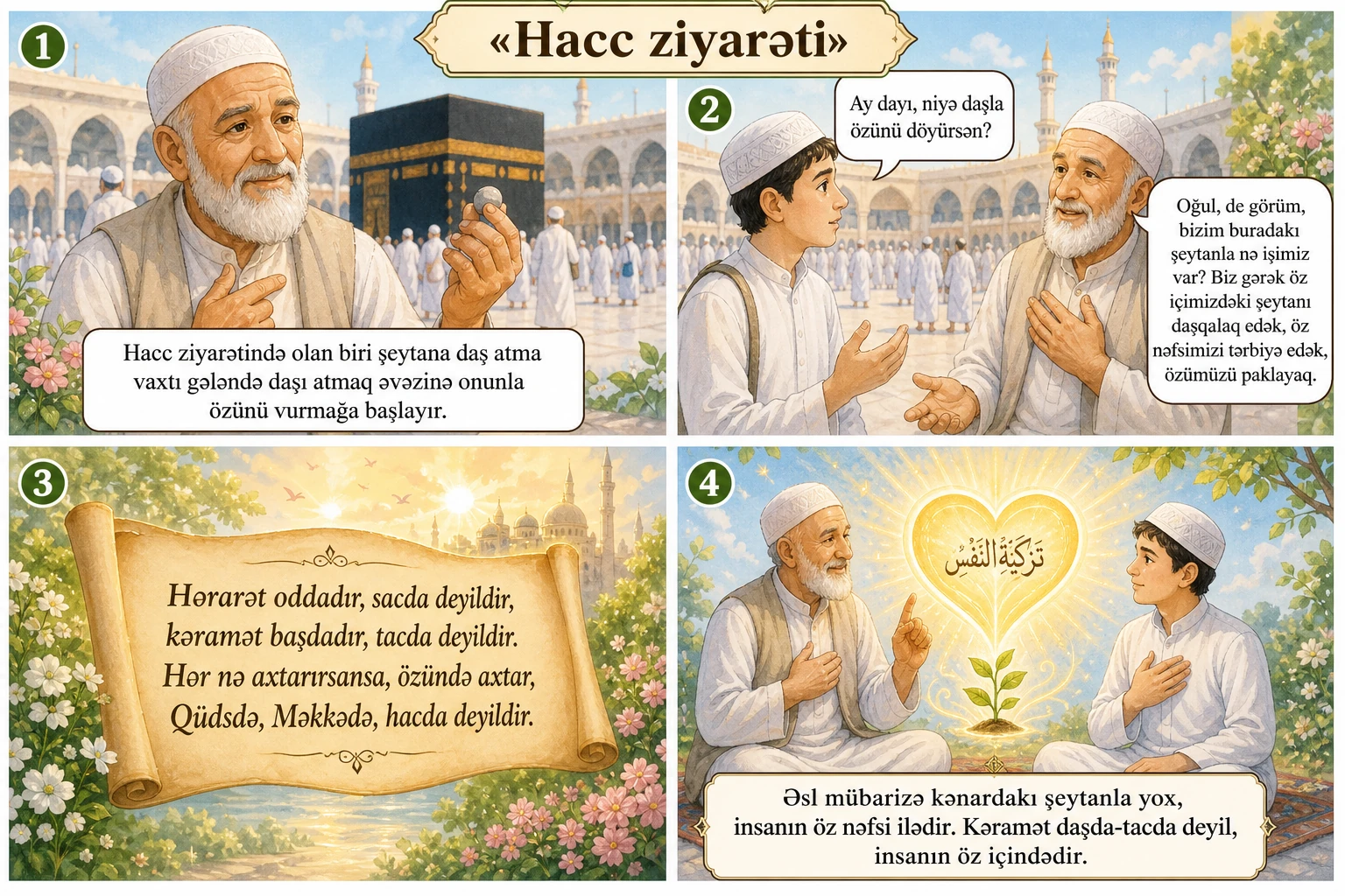 Hacc ziyarəti illüstrasiyası