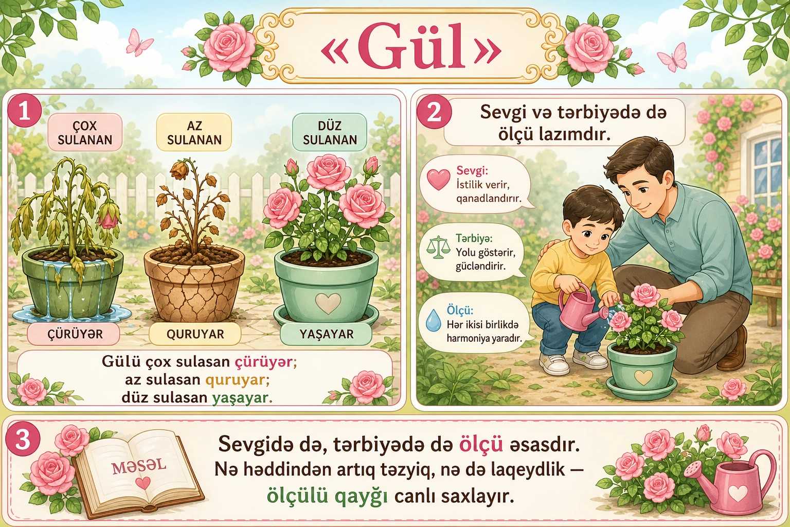 Gül illüstrasiyası