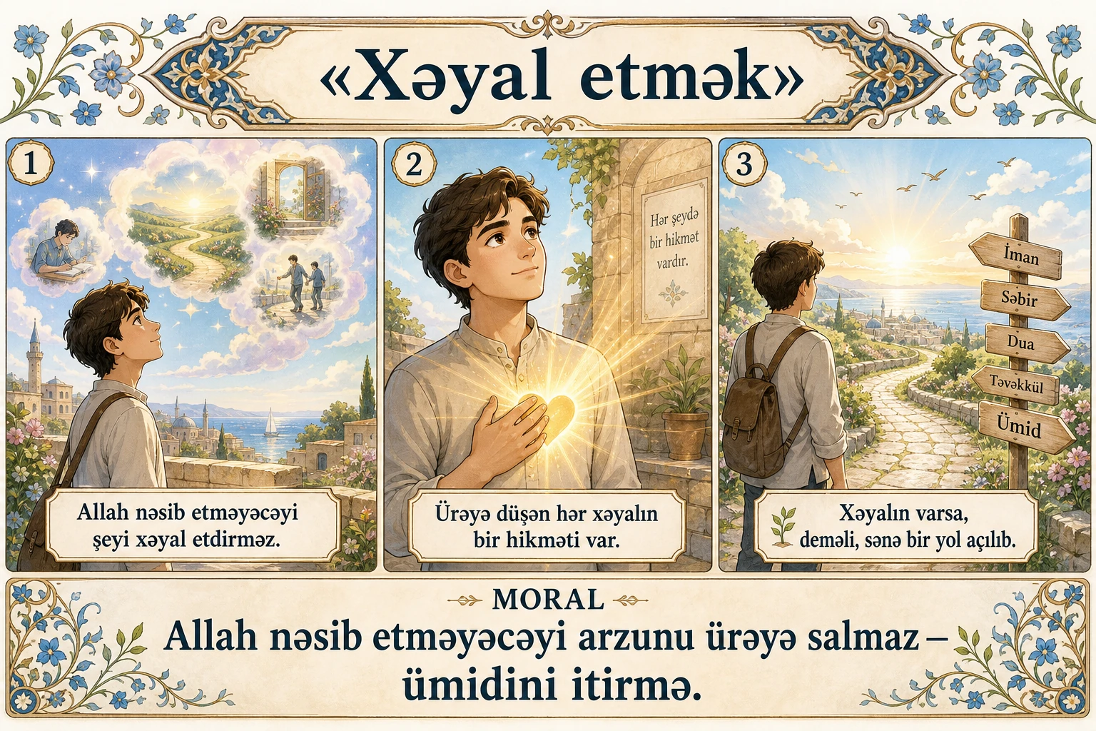 Xəyal etmək illüstrasiyası