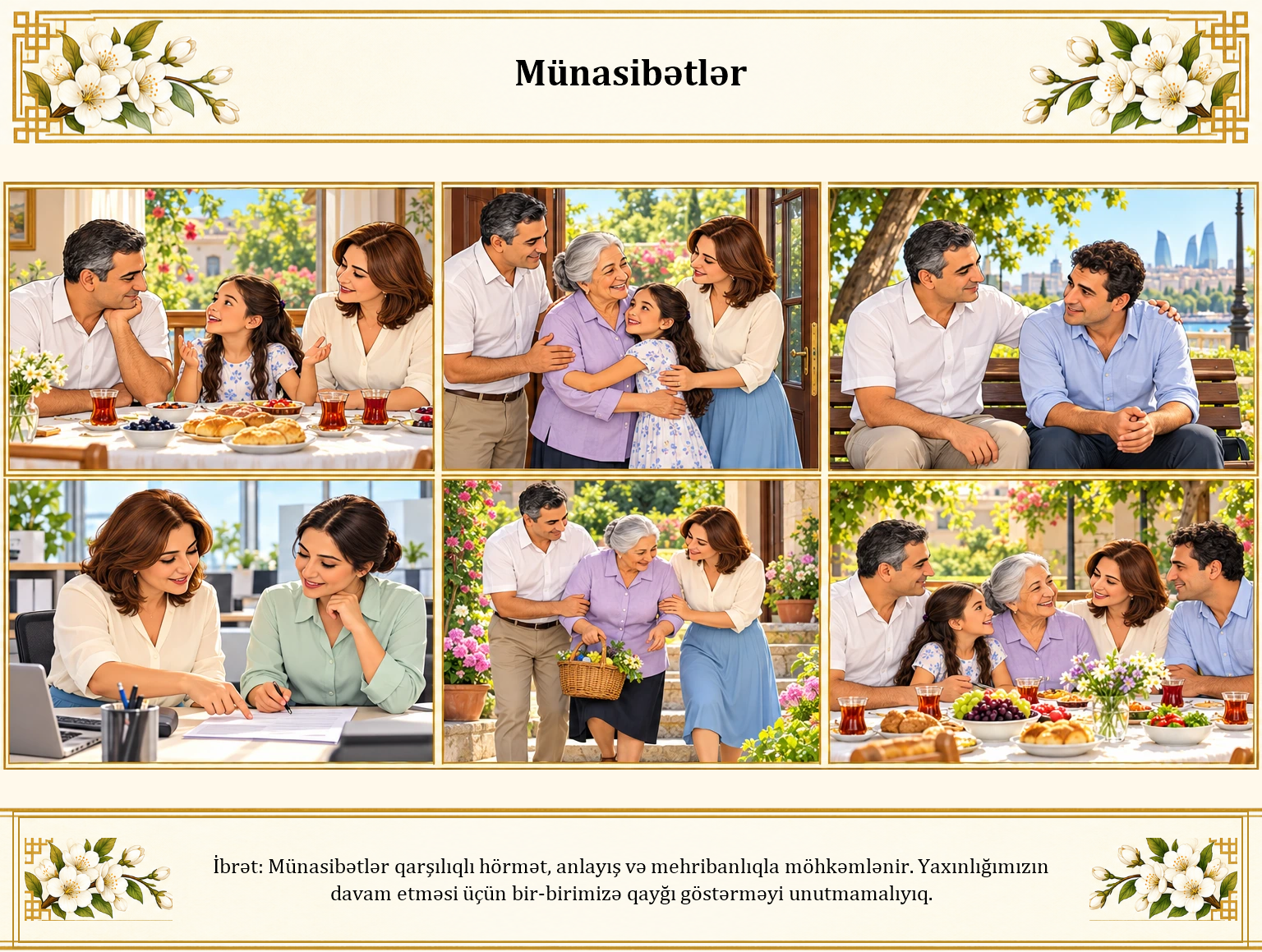 Münasibətlər illüstrasiyası