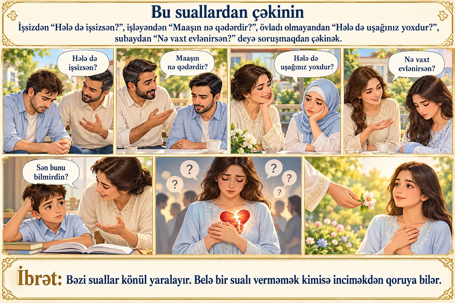 Bu suallardan çəkinin illüstrasiyası