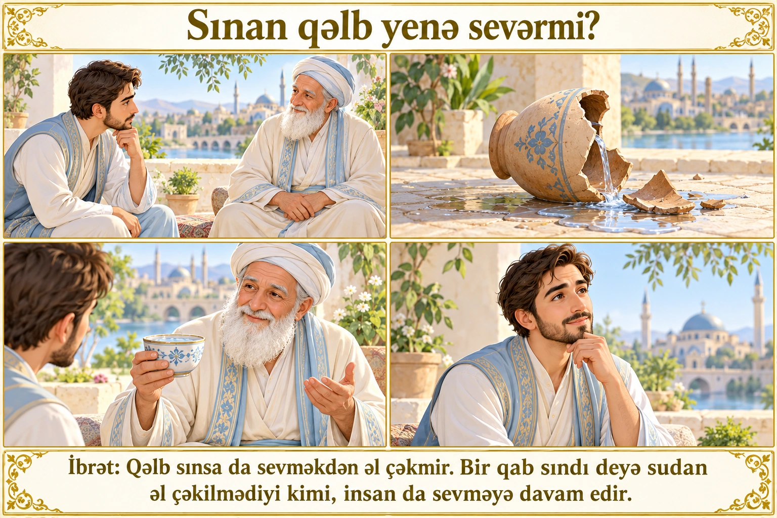 Sınan qəlb yenə sevərmi? illüstrasiyası