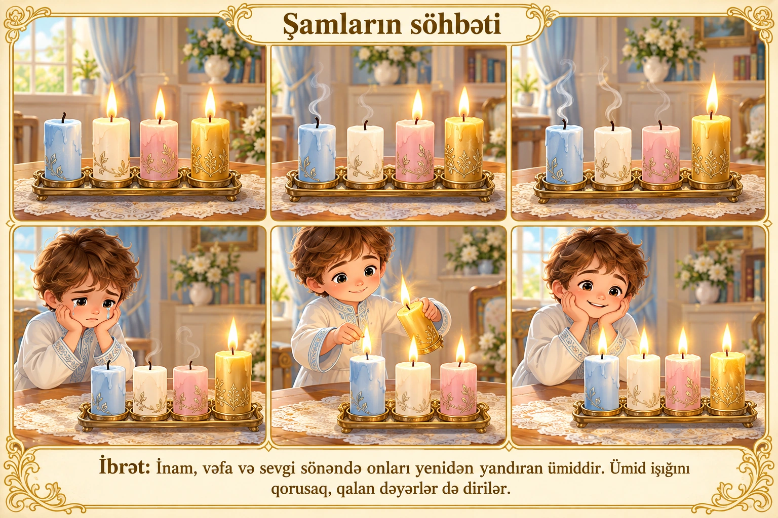 Şamların söhbəti illüstrasiyası