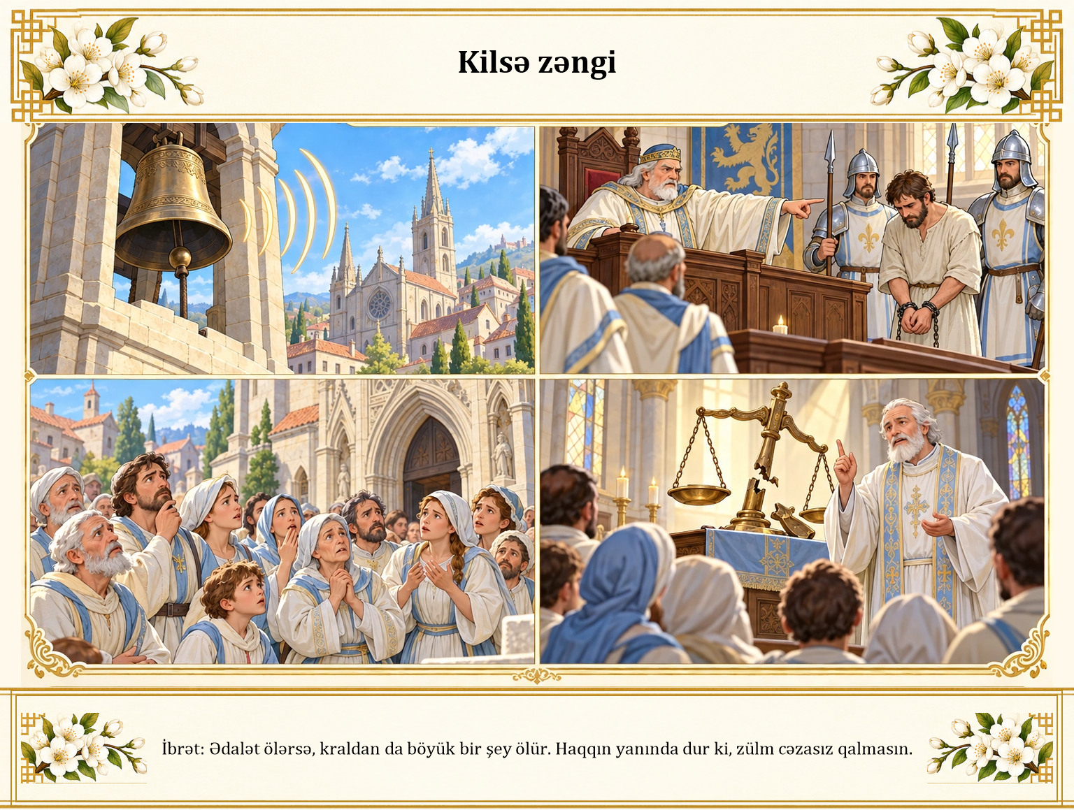 Kilsə zəngi illüstrasiyası