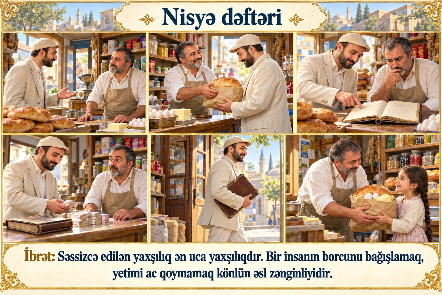 Nisyə dəftəri illüstrasiyası