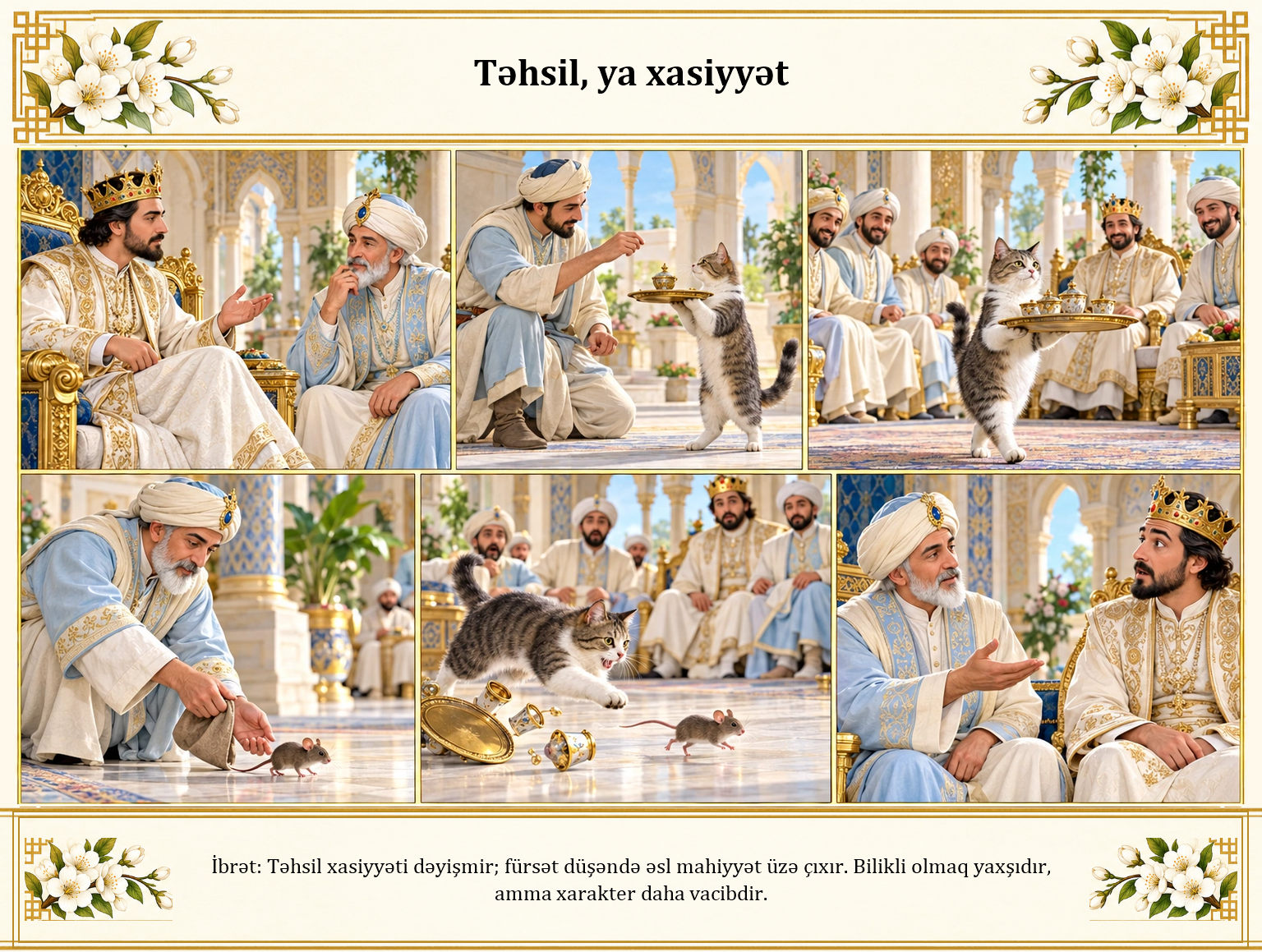Təhsil, ya xasiyyət illüstrasiyası