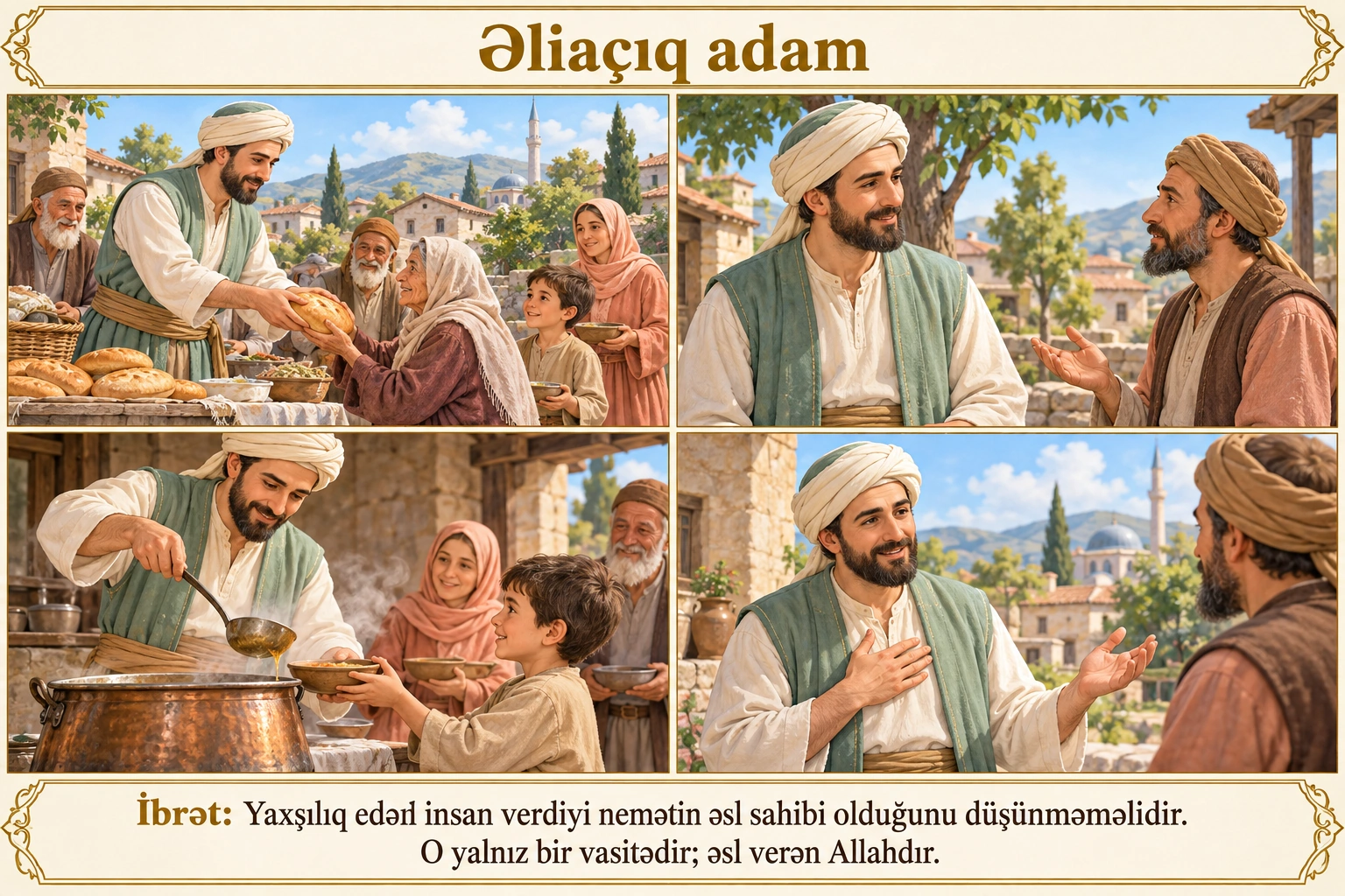 Əliaçıq adam illüstrasiyası