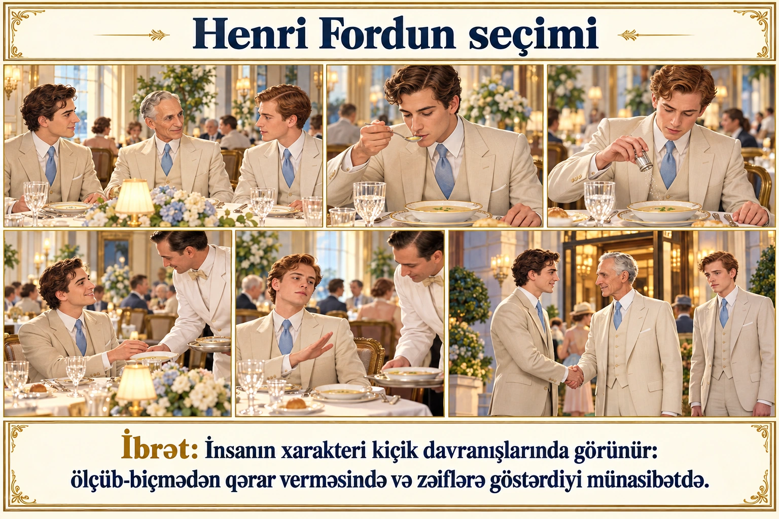 Henri Fordun seçimi illüstrasiyası