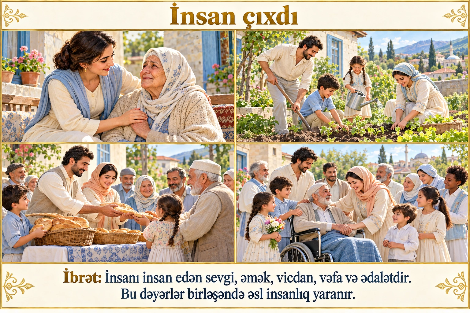İnsan çıxdı illüstrasiyası