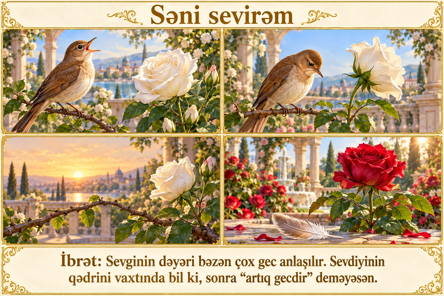 Səni sevirəm illüstrasiyası