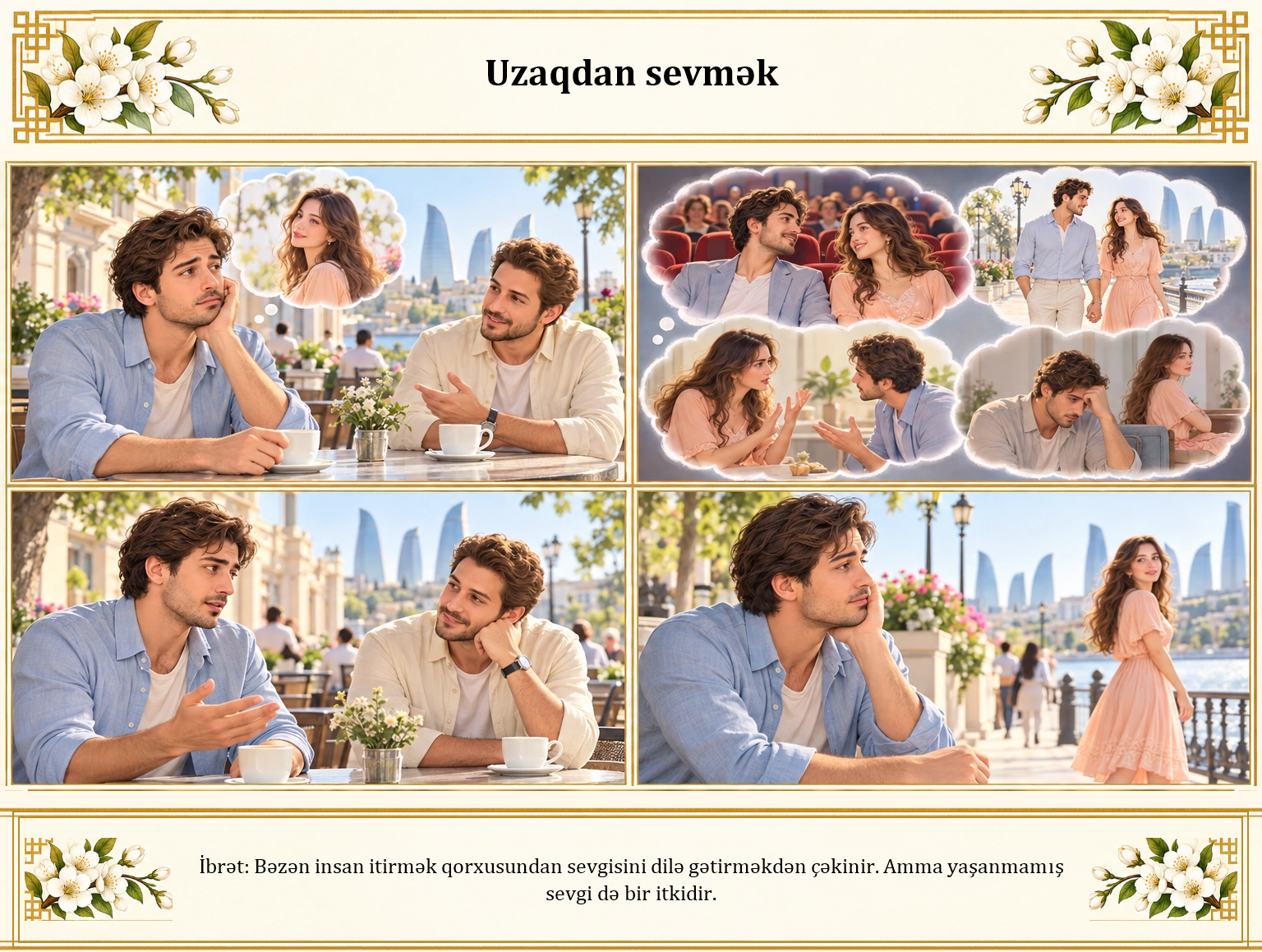 Uzaqdan sevmək illüstrasiyası