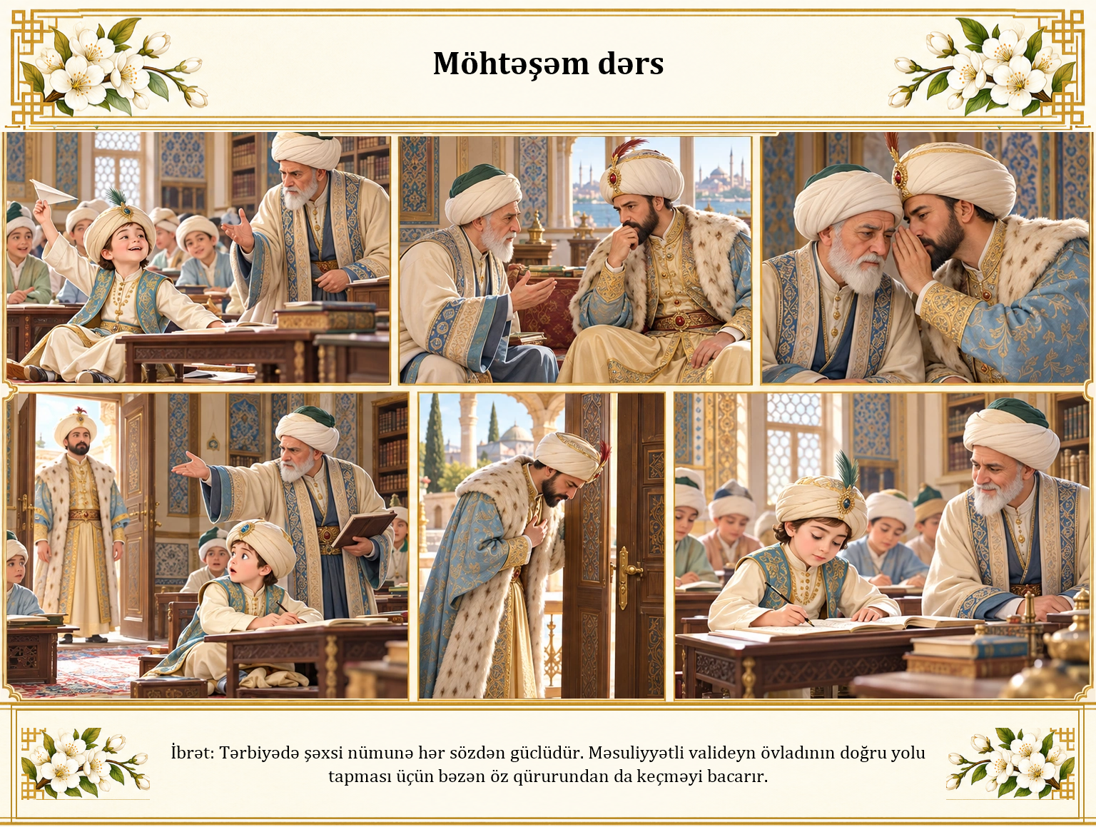 Möhtəşəm dərs illüstrasiyası