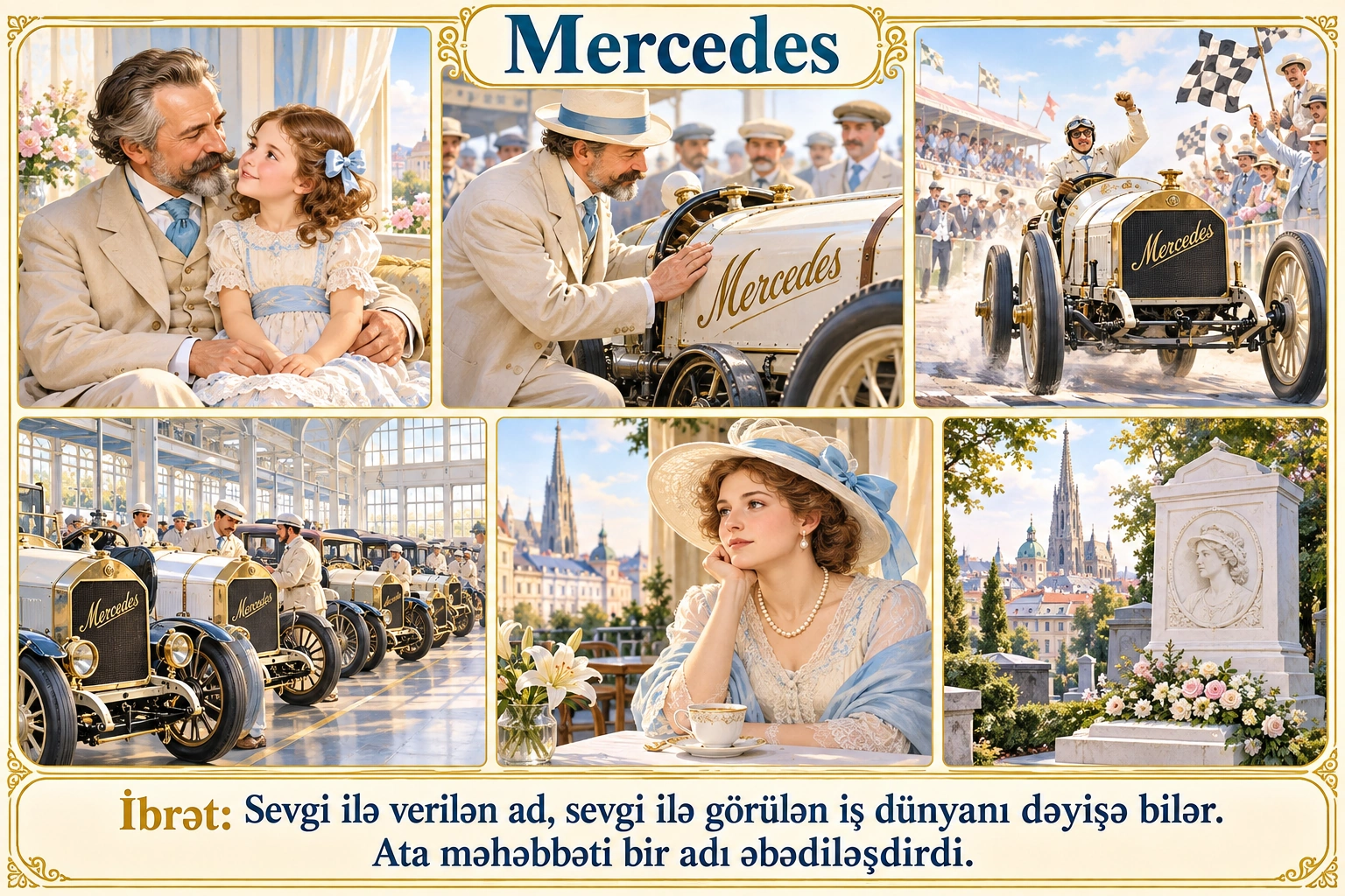 Mercedes illüstrasiyası