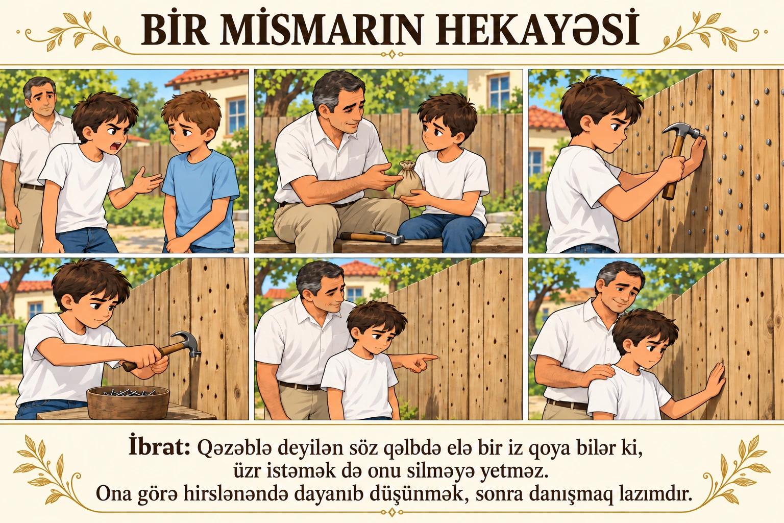 Bir mismarın hekayəsi illüstrasiyası