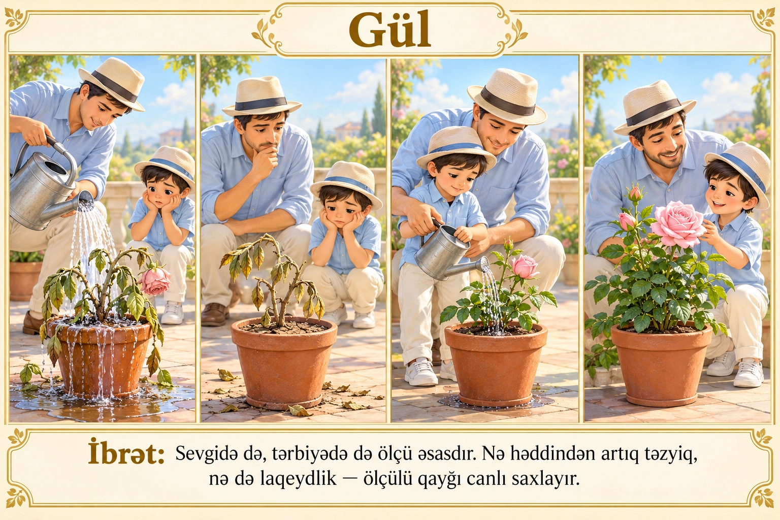 Gül illüstrasiyası