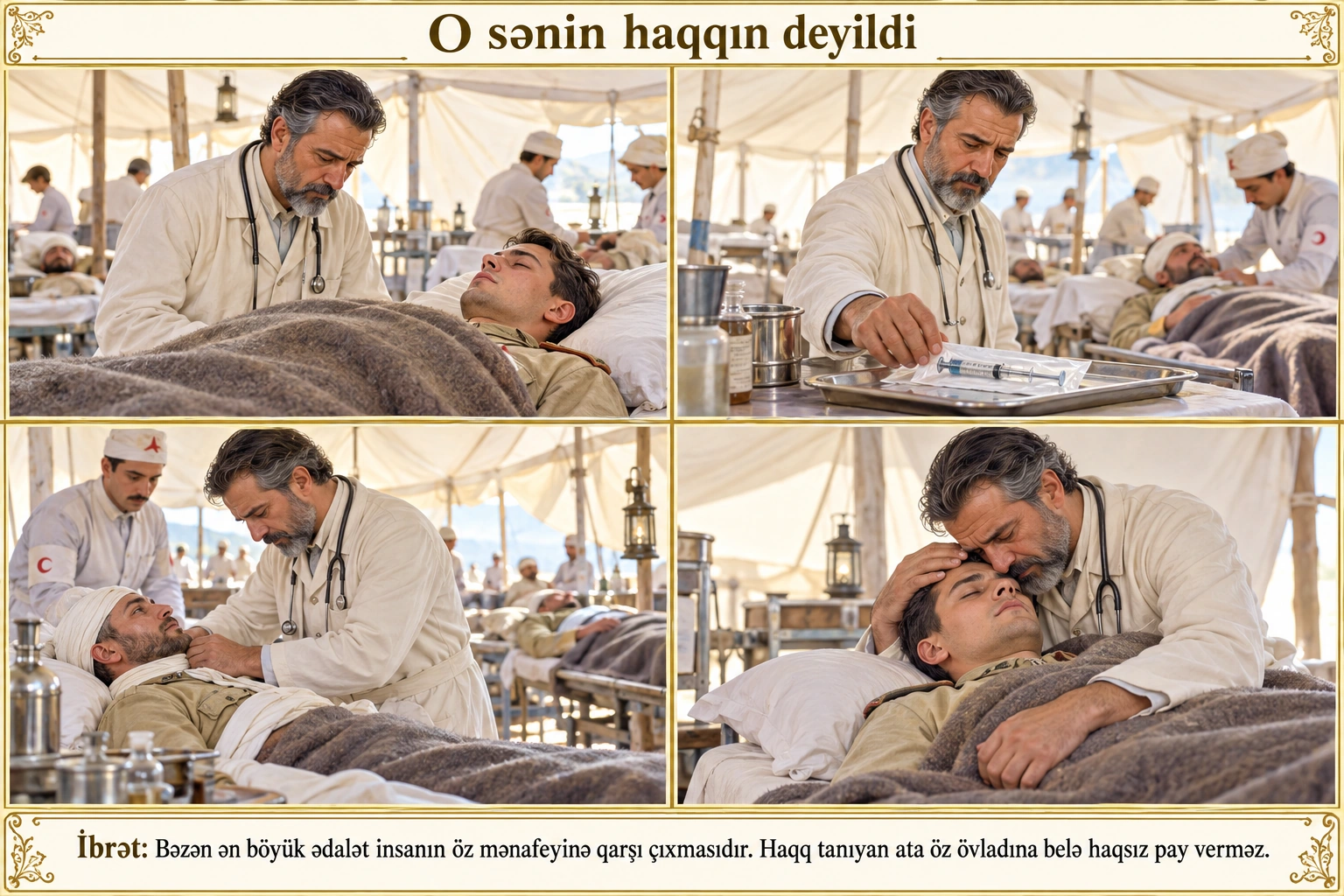 O sənin haqqın deyildi illüstrasiyası