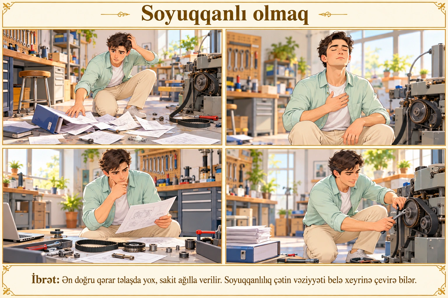 Soyuqqanlı olmaq illüstrasiyası