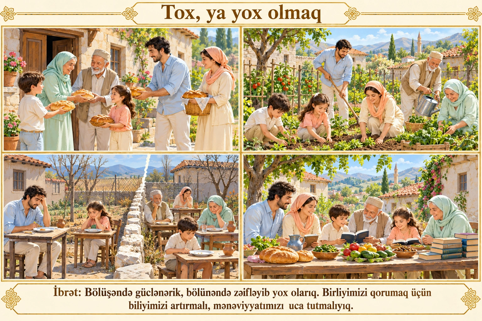 Tox, ya yox olmaq illüstrasiyası