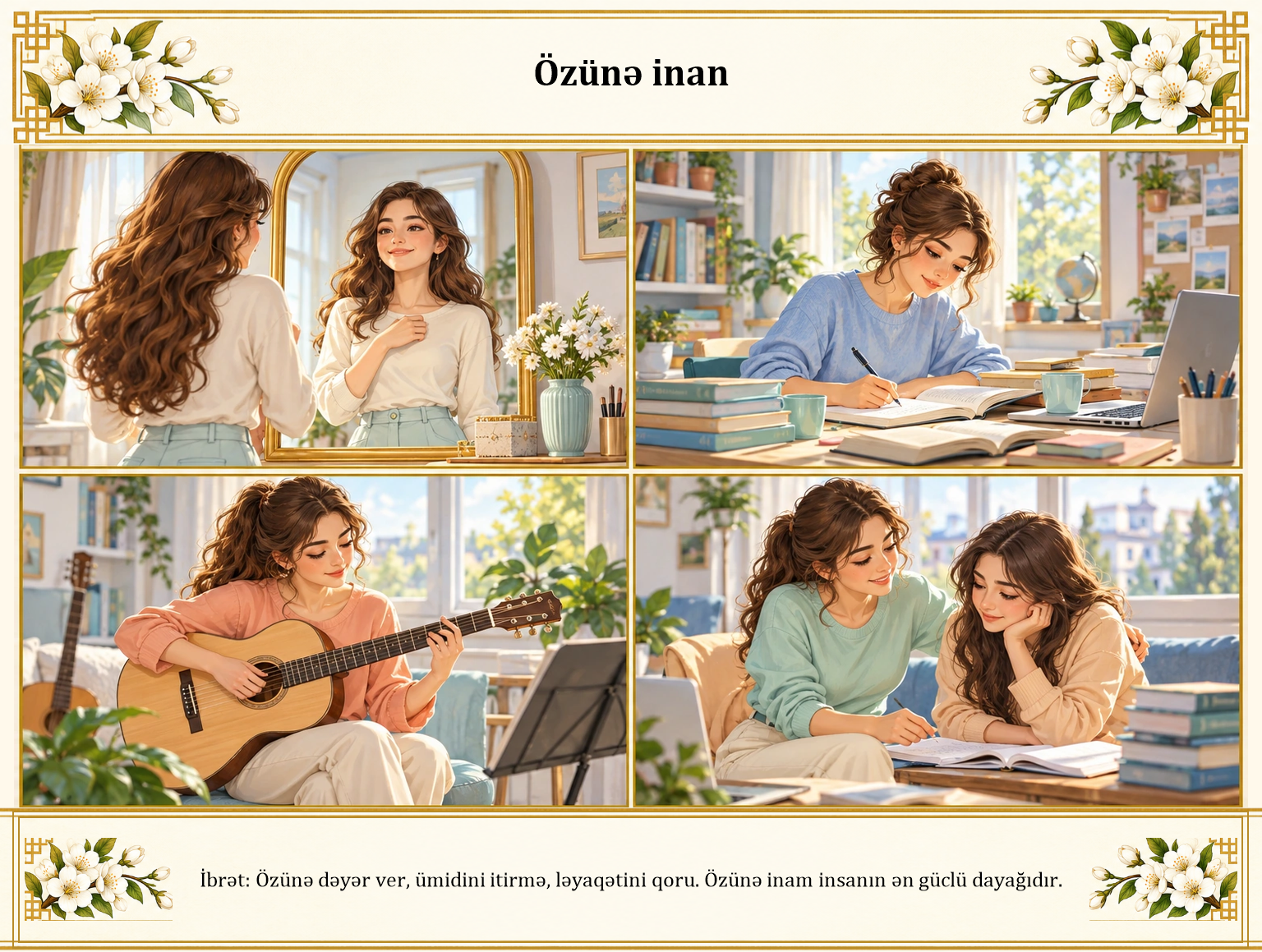 Özünə inan illüstrasiyası