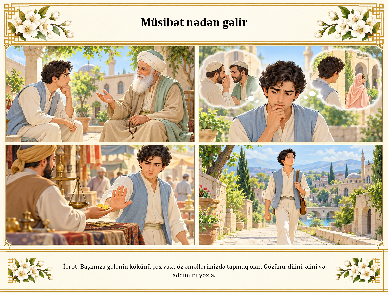 Müsibət nədən gəlir illüstrasiyası