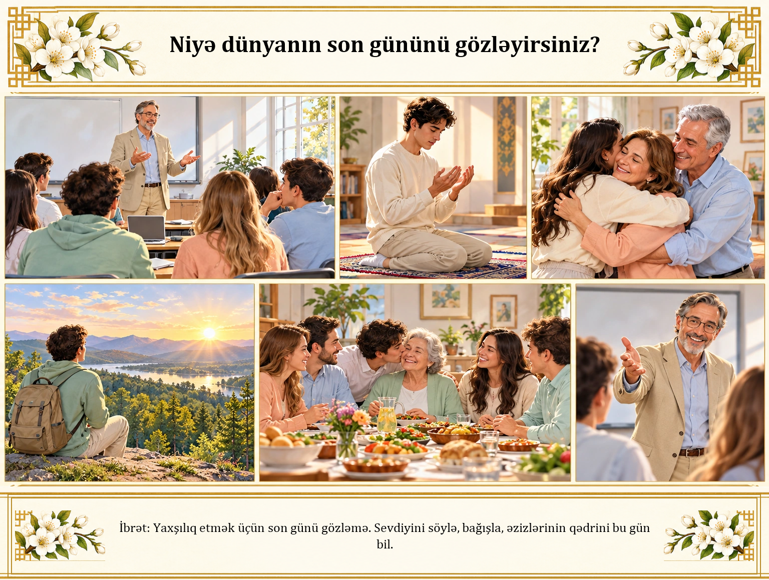 Niyə dünyanın son gününü gözləyirsiniz? illüstrasiyası