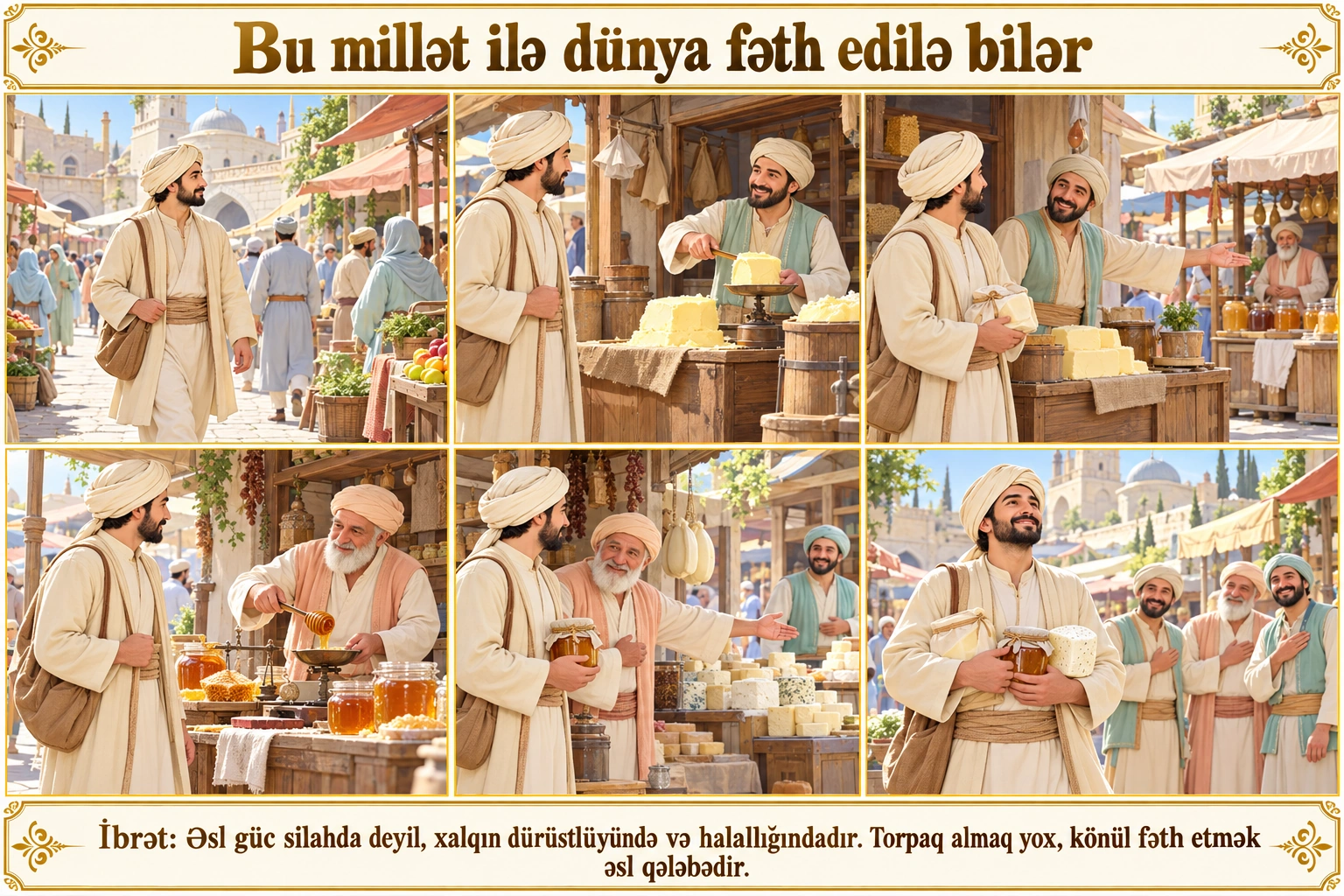 Bu millət ilə dünya fəth edilə bilər illüstrasiyası