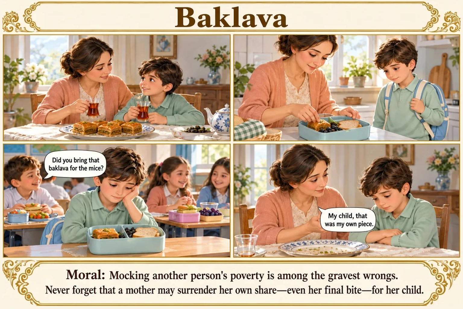Illustration of Baklava