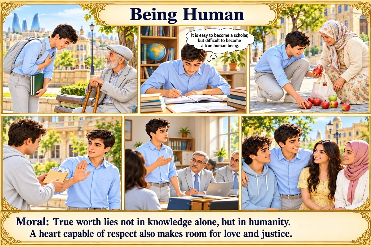 Illustration of Being Human
