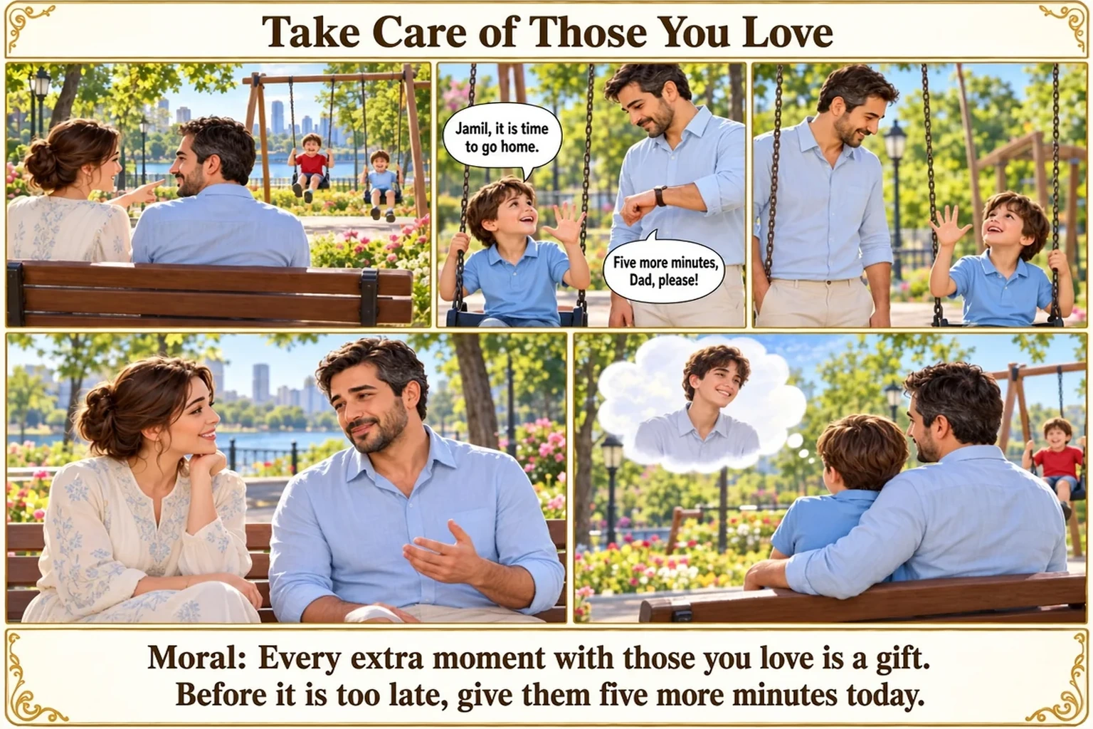 Illustration of Take Care of Those You Love
