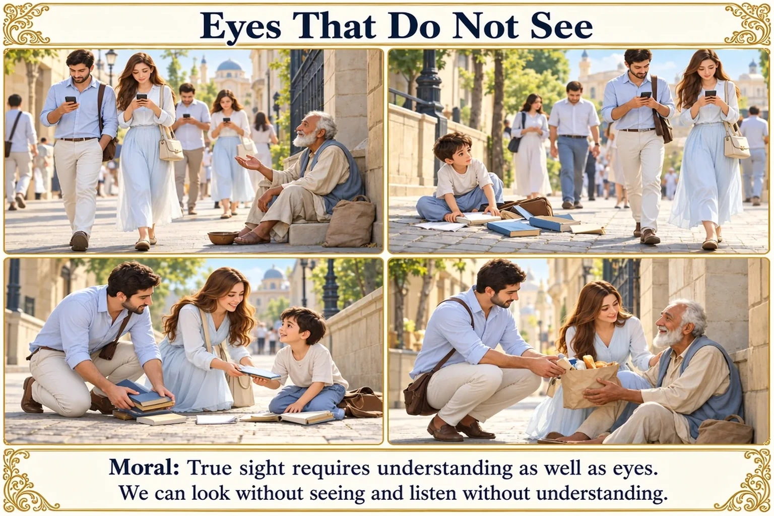 Illustration of The Blind Who Have Eyes