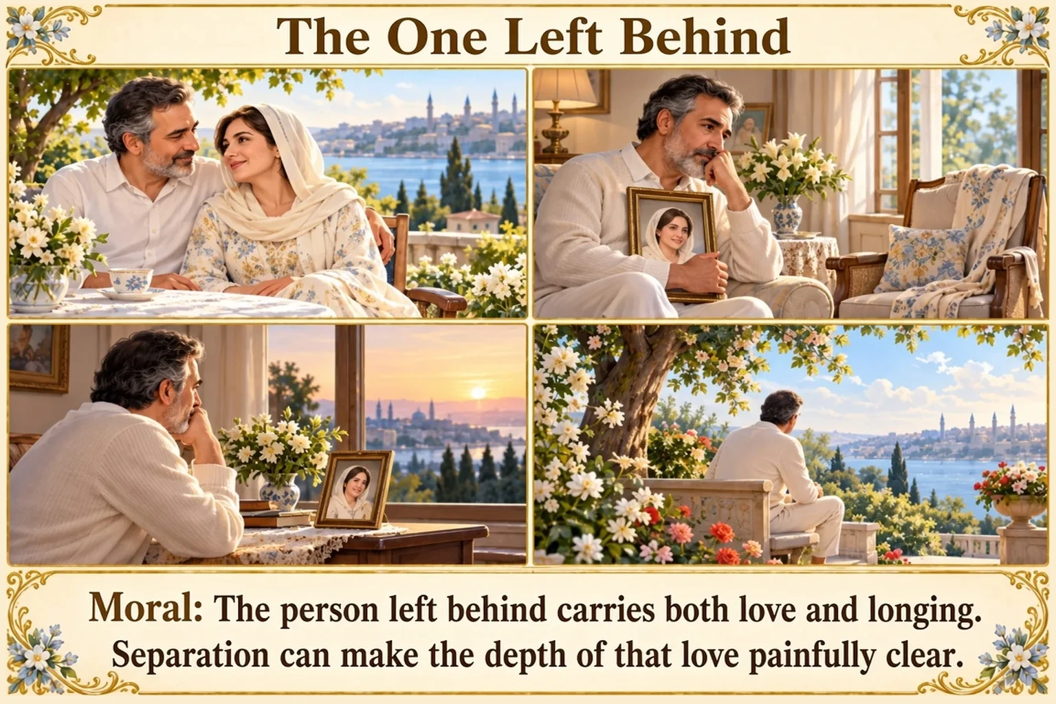 Illustration of The One Who Dies Is the One Who Remains in Life