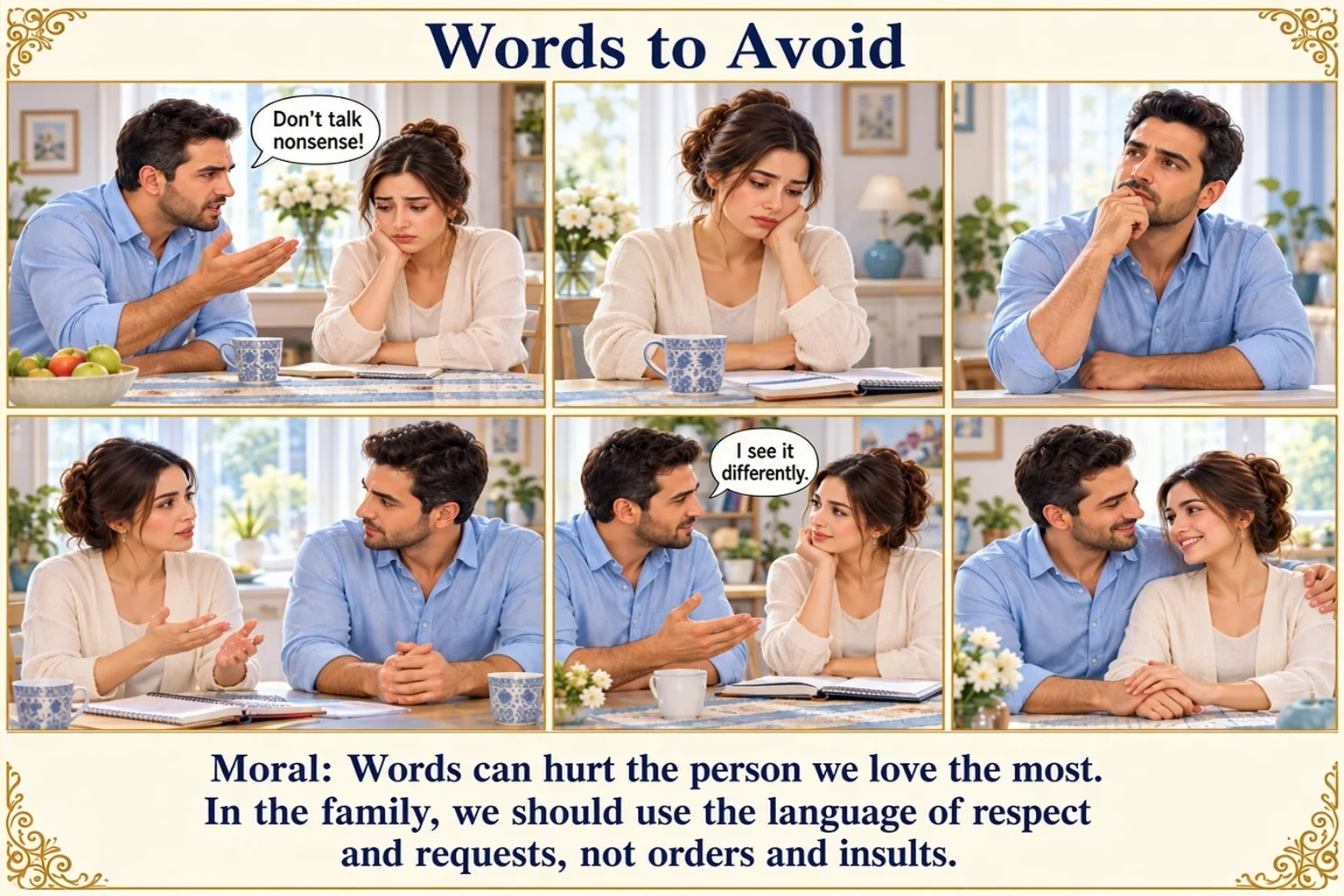 Illustration of Words to Avoid