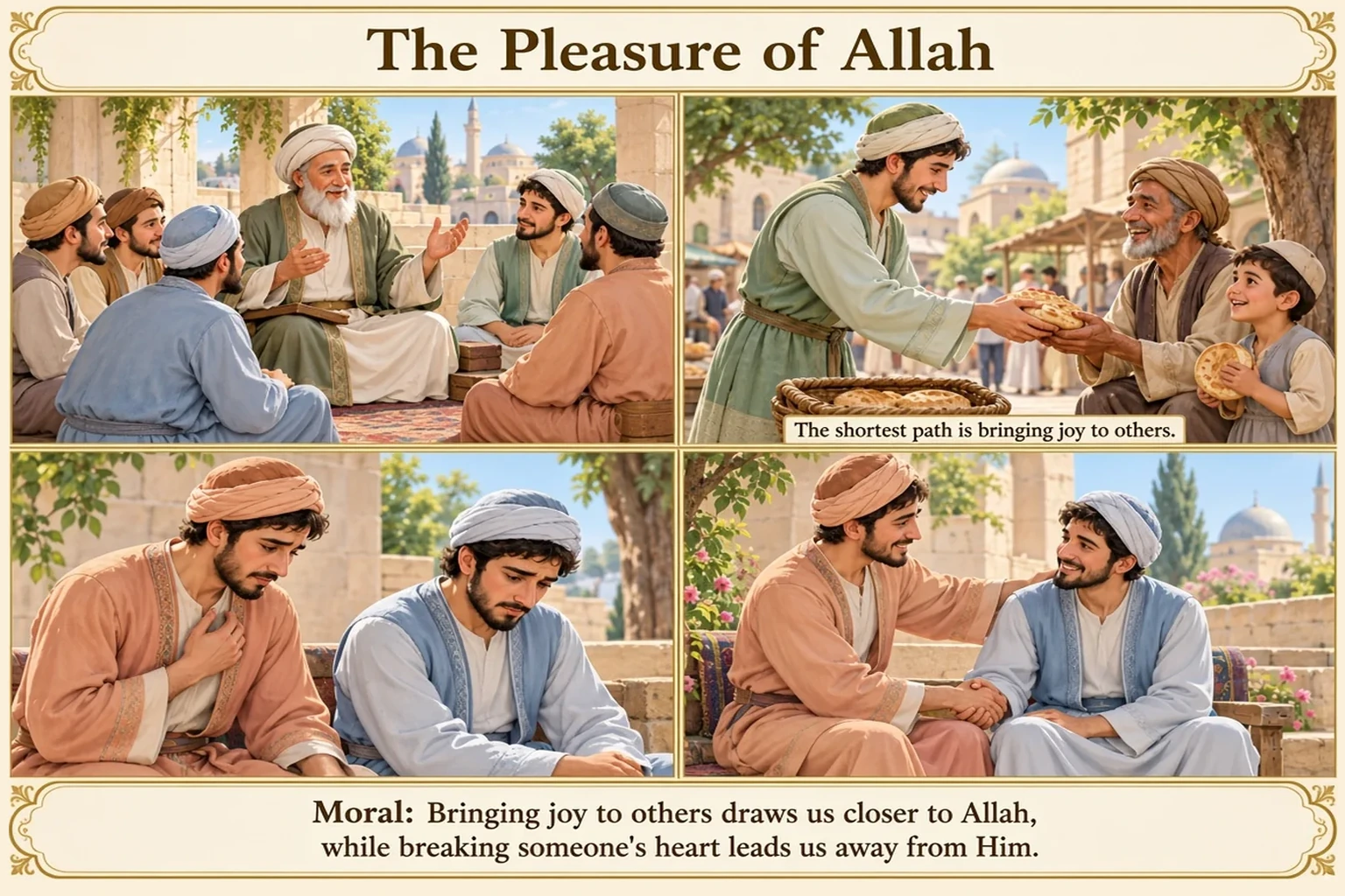 Illustration of The Pleasure of Allah