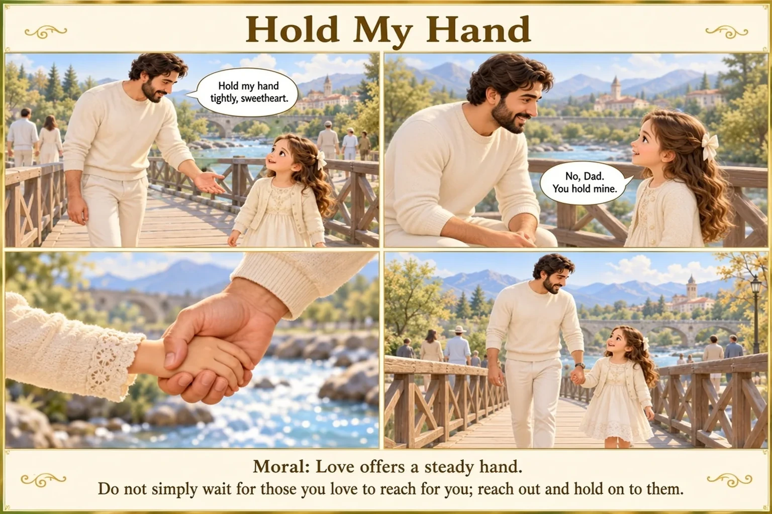 Illustration of Hold My Hand
