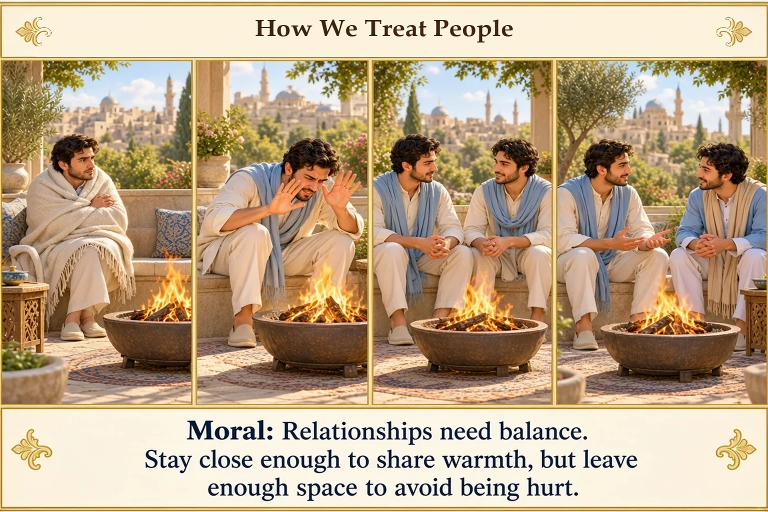 Illustration of How We Treat People