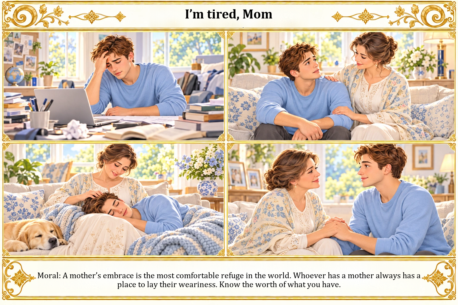 Illustration of I’m Tired, Mom