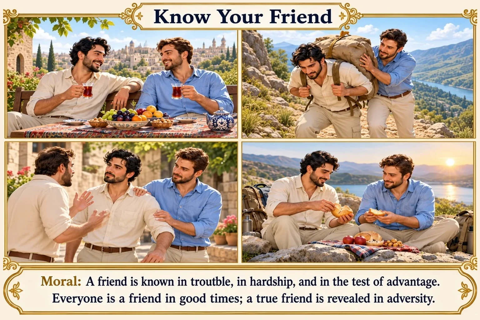 Illustration of Know Your Friend