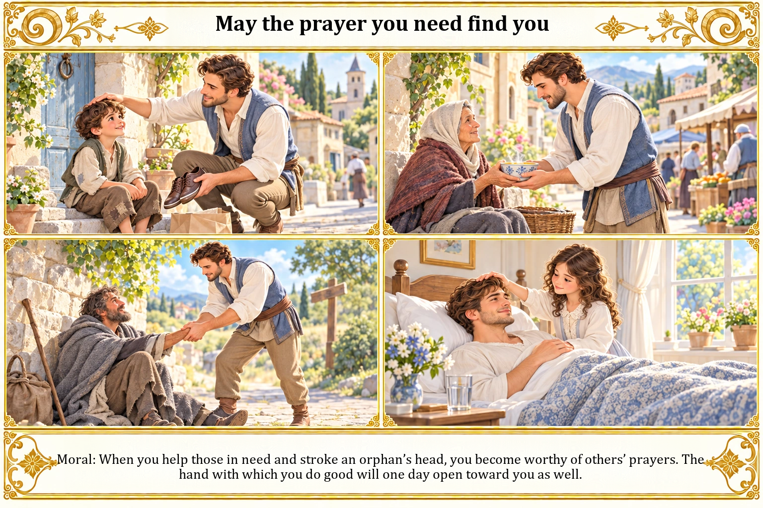 Illustration of May the Prayer You Need Find You